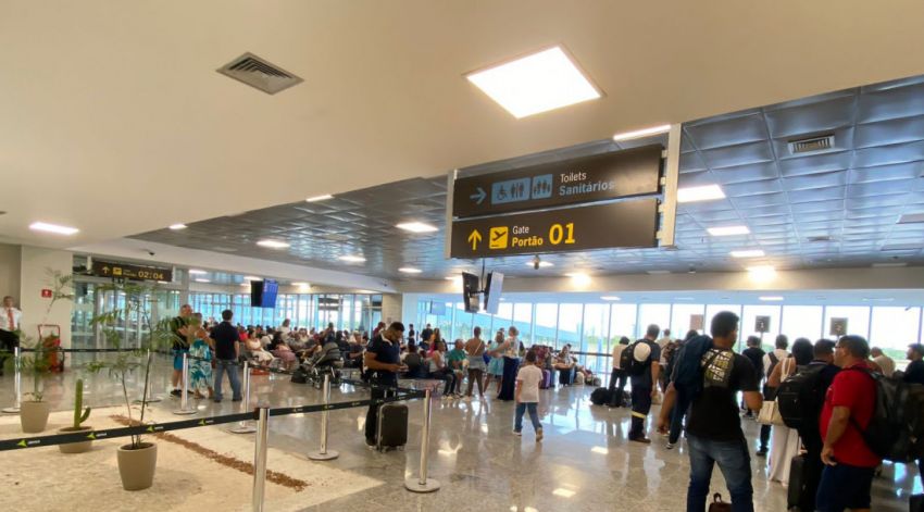 Aeroporto de Aracaju teve aumento de 39% no fluxo de passageiros durante o Carnaval