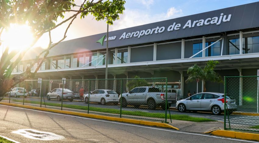 Aeroporto de Aracaju registra aumento de 10,75% de passageiros no São João deste ano