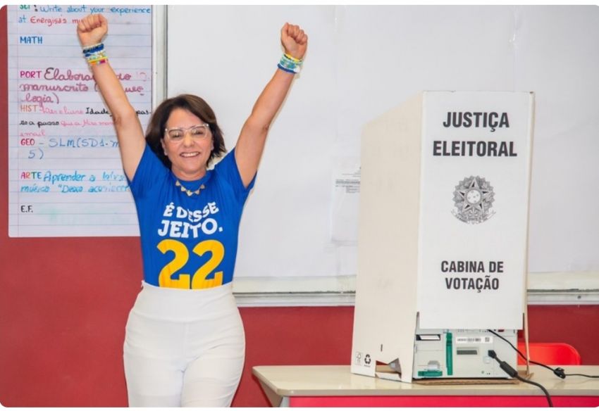 Emília Corrêa (PL) é eleita prefeita de Aracaju com 57,46% dos votos