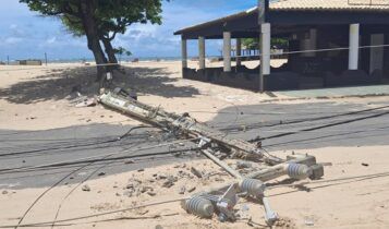 Sergipe registrou 44 colisões em poste este ano