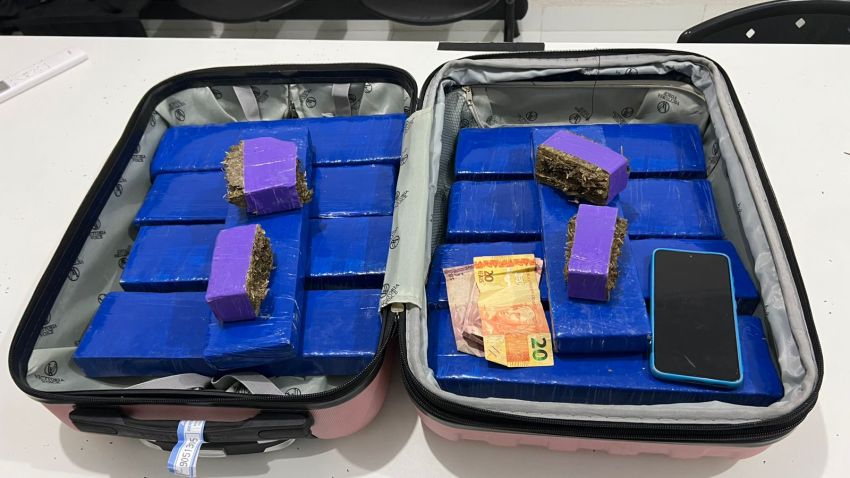 Passageira que trazia 9 quilos de maconha da BA é presa em Sergipe