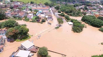 Chuva forte deixa 138 cidades de Minas Gerais em situação de emergência