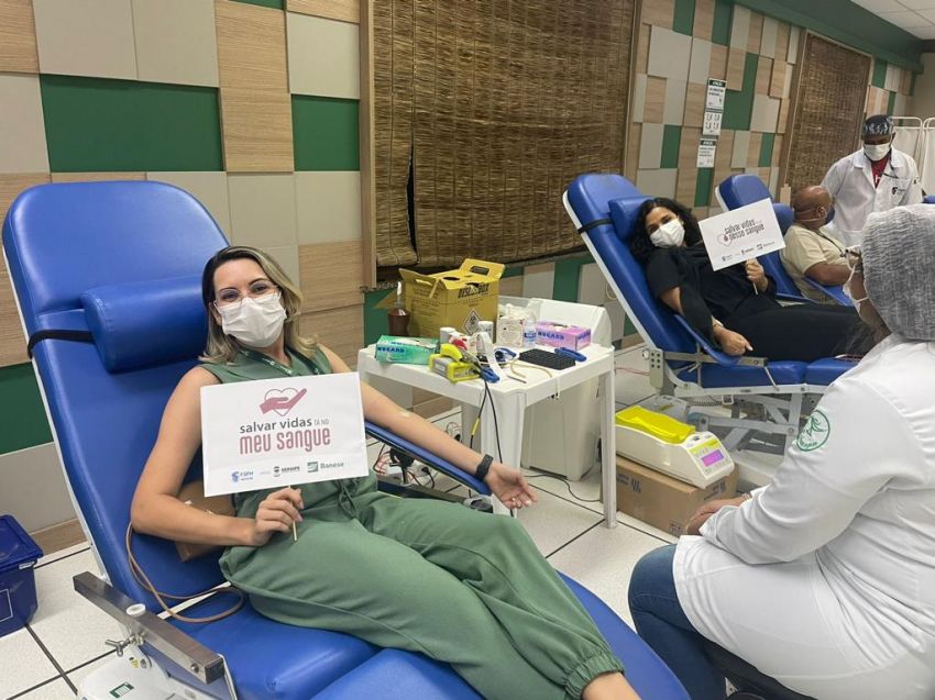 Baneseanos fazem campanha para ampliar estoque de sangue do Hemose e do IHHS