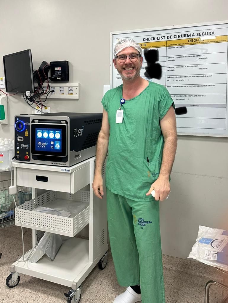 Sergipe já tem laser de última geração para tratamento da próstata e do cálculo renal