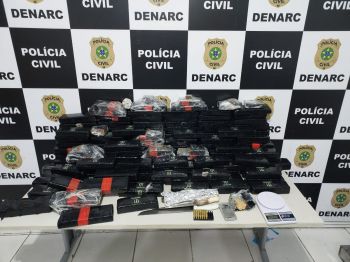 Polícia Civil apreende crack, munições, celulares e aproximadamente 100 kg de maconha em Aracaju