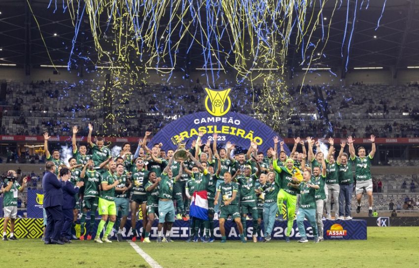 Palmeiras conquista o 12º Campeonato Brasileiro de sua história