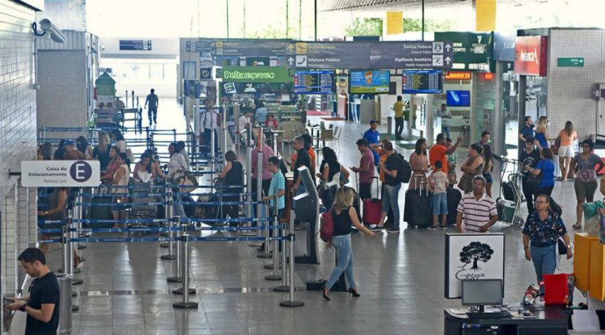 Aeroporto de Aracaju registra crescimento de 15% no fluxo de passageiros em janeiro
