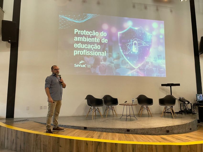Senac Sergipe apresenta case de sucesso em evento sobre cibersegurança