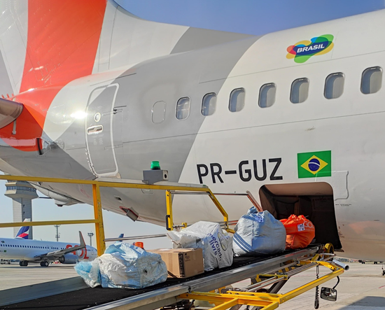 Aeroporto de Aracaju recebe donativos para os gaúchos