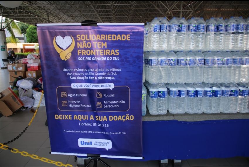 Campus Farolândia recebe doações para o Rio Grande do Sul