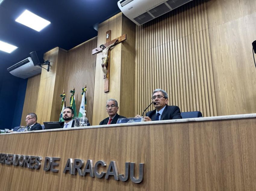 Resultado fiscal da gestão de Aracaju é apresentado na Câmara de Vereadores