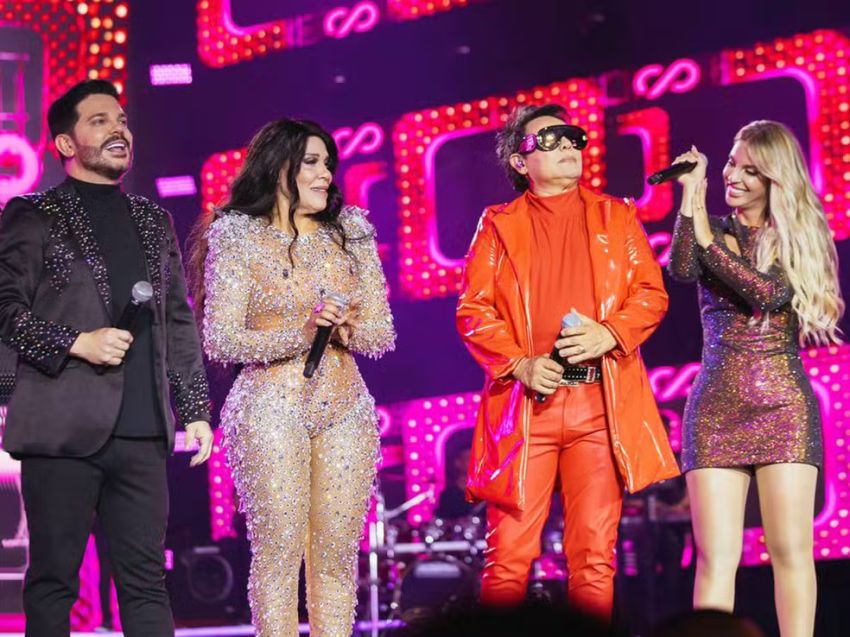 Esquenta do Forrozão: banda Calcinha Preta realiza pocket show gratuito nesta terça
