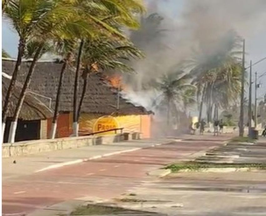 Incêndio atinge bar no Mosqueiro e causa prejuízo de R$ 25 mil
