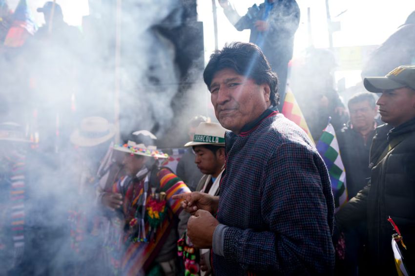 Evo Morales está excluído das eleições presidenciais na Bolívia.