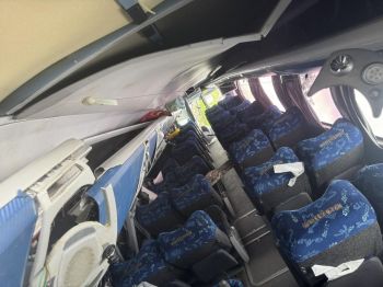 Passageiros têm ferimentos leves em acidente com ônibus em Poço Redondo