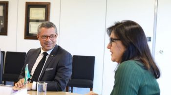 Governador Fábio Mitidieri discute projetos prioritários com a ministra Simone Tebet