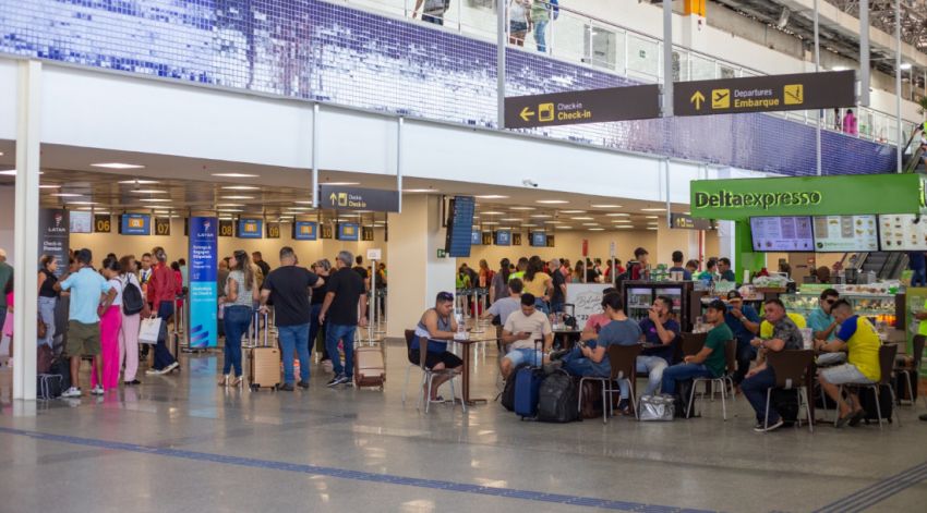 Fluxo de passageiros no Aeroporto de Aracaju teve aumento de 10% em dezembro