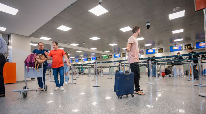 Aeroporto de Aracaju bate mais um recorde de passageiros com crescimento de 5,8% em janeiro