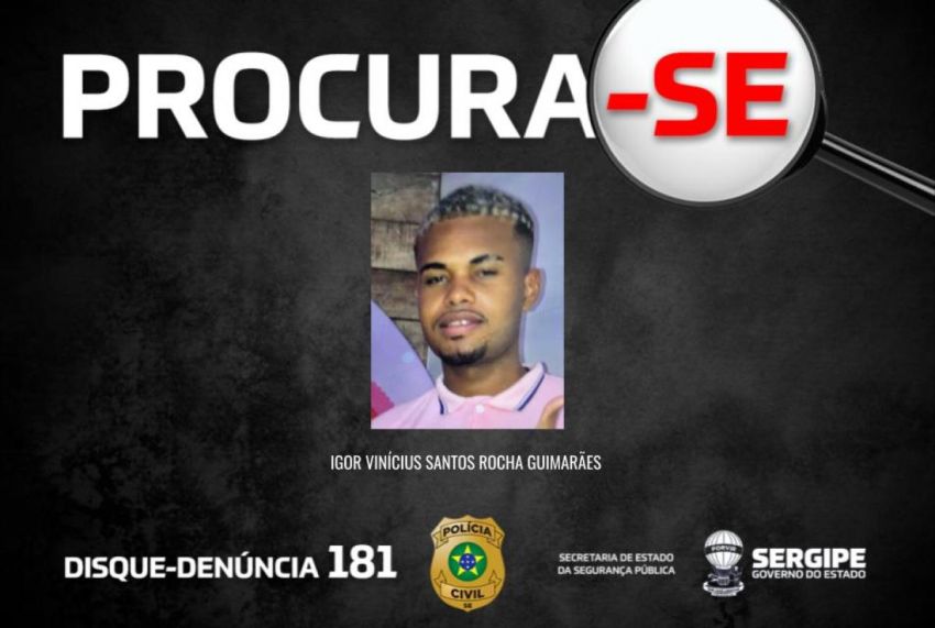 DHPP divulga imagem do investigado como autor do homicídio no Bugio, em Aracaju