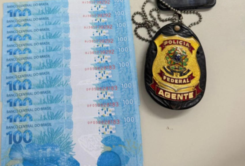 Polícia Federal prende jovem em flagrante com cédulas falsas em Aracaju