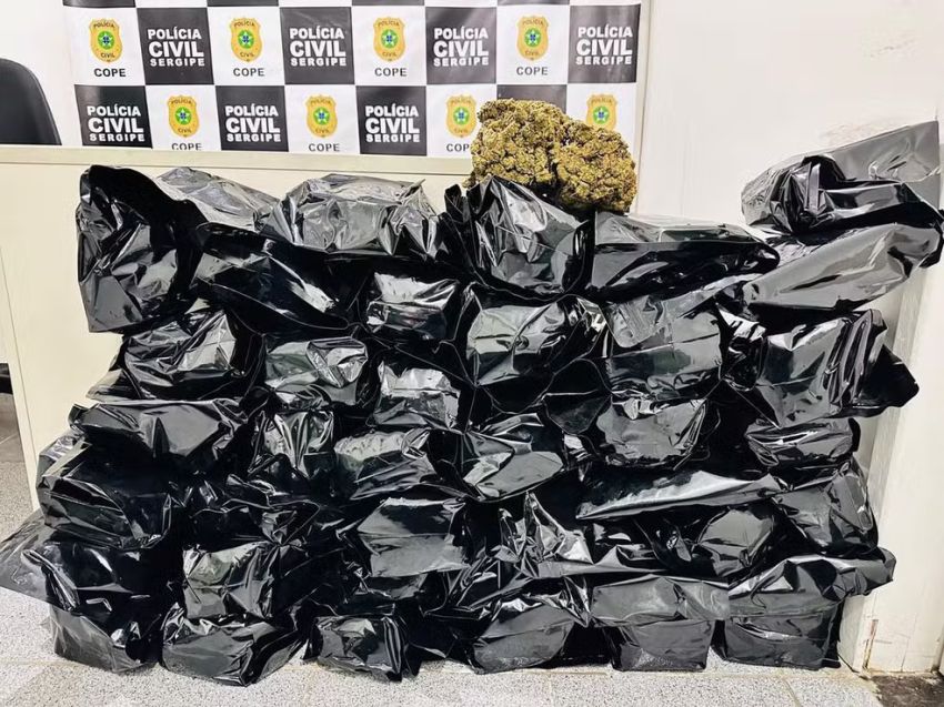 Polícia prende suspeito de tráfico de drogas interestadual em Nossa Senhora do Socorro