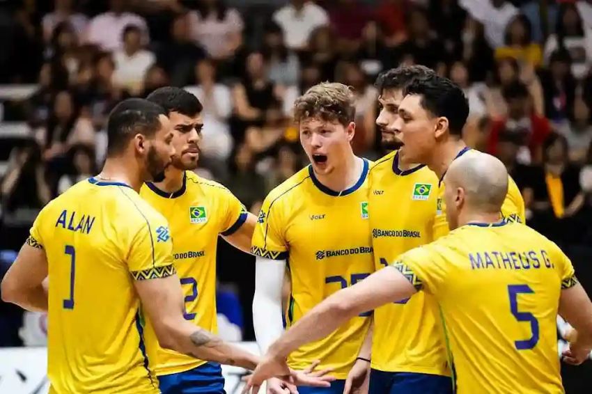 Brasil é bronze na Liga das Nações de Vôlei