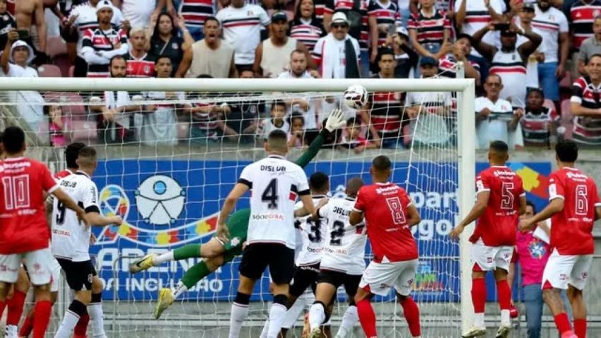 Santa Cruz vence Sergipe nos pênaltis e avança às oitavas da Série D