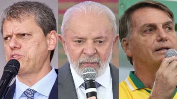 Quaest: Lula lidera em 2º turno; Bolsonaro e Tarcísio são os mais próximos