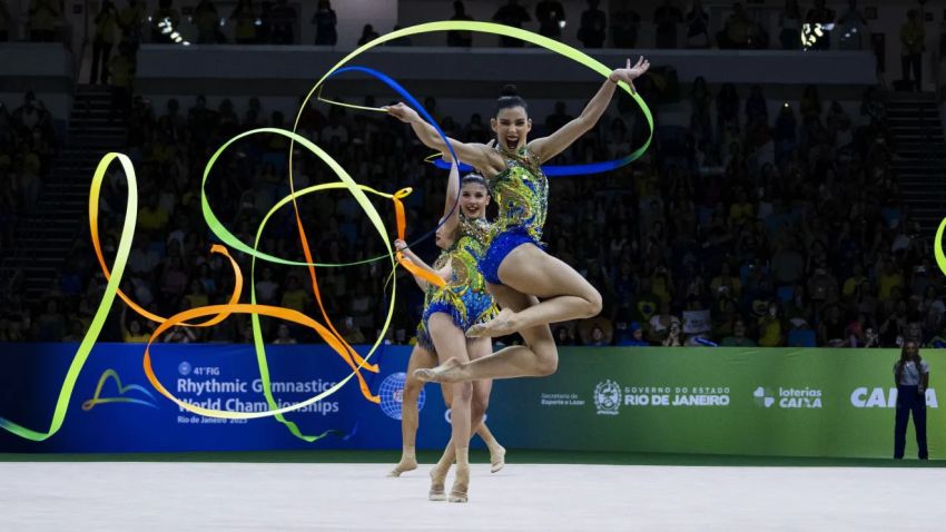 Ginástica Rítmica: Brasil é prata e conquista medalha inédita no Mundial