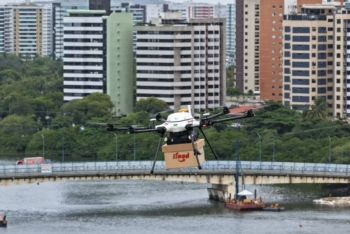 Aplicativo de Delivery inicia entregas por drones em Sergipe