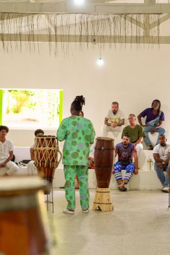 Oficina de toques percussivos terá culminância com apresentação pública em frente à Igreja Rosário dos Homens Pretos