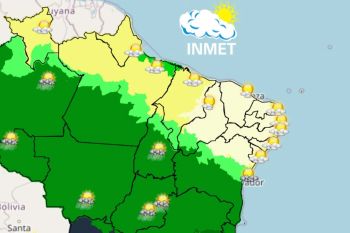 Nordeste tem previsão do tempo com reviravoltas neste final de semana