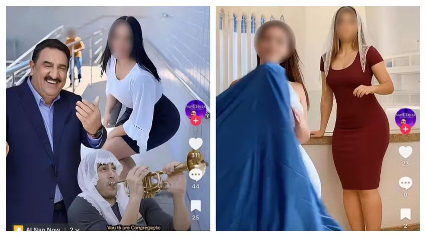Influencer usa inteligência artificial para manipular imagens e sexualizar jovens evangélicas em igrejas